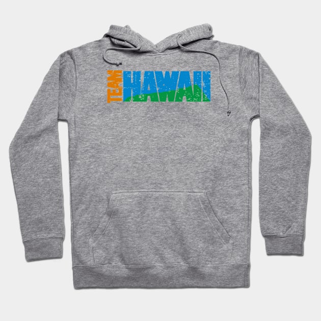 1977 Team Hawaii Vintage Soccer Hoodie by ryanjaycruz